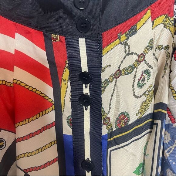 $288 unsubscribed Rivieara button front skirt NWT SIZE 6 - Picture 7 of 12